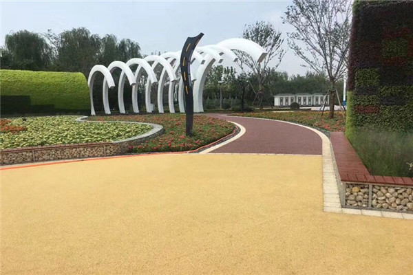 彩色防滑路面
